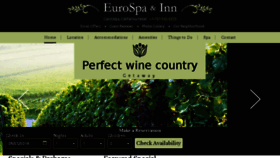 What Eurospa.com website looked like in 2018 (5 years ago)