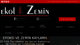 What Ekolzemin.com website looked like in 2018 (5 years ago)