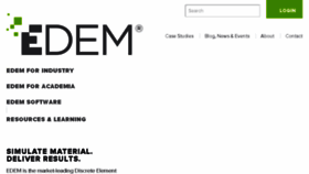 What Edemsimulation.com website looked like in 2018 (5 years ago)