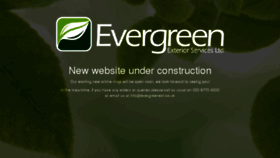 What Evergreenext.co.uk website looked like in 2018 (5 years ago)