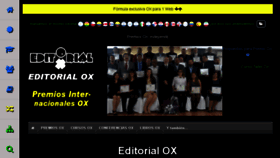 What Editorialox.com website looked like in 2018 (5 years ago)