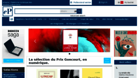 What Epagine.fr website looked like in 2018 (5 years ago)