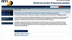 What Extrait-carriere.lu website looked like in 2018 (5 years ago)