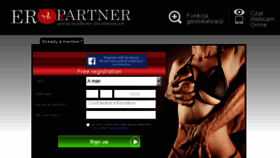 What Eropartner.pl website looked like in 2018 (7 years ago)