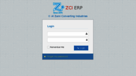What Erp.zainici.com website looked like in 2018 (5 years ago)