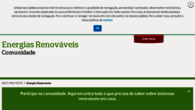 What Energias-renovaveis-emcasa.pt website looked like in 2018 (5 years ago)