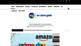 What Enclavegeek.com website looked like in 2018 (5 years ago)