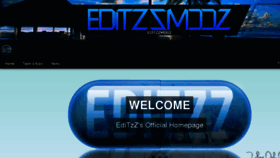 What Editzz.net website looked like in 2018 (5 years ago)