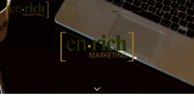 What Enrichmarketinginc.com website looked like in 2018 (5 years ago)