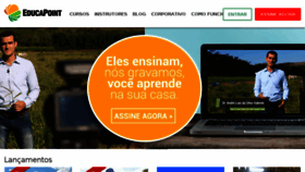 What Educapoint.com.br website looked like in 2018 (5 years ago)