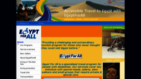 What Egyptforall.com website looked like in 2018 (5 years ago)