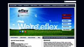 What Eflexgroup.com website looked like in 2018 (5 years ago)