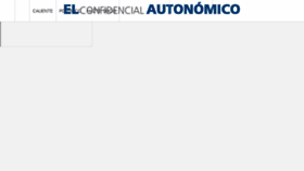 What Elconfidencialautonomico.com website looked like in 2018 (5 years ago)