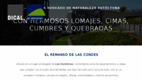 What Elremansodelascondes.cl website looked like in 2018 (5 years ago)