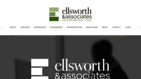 What Ellsworthcpa.com website looked like in 2018 (5 years ago)