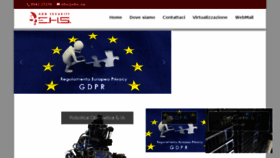 What Ehs.eu website looked like in 2018 (5 years ago)