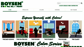 What Eboysen.com website looked like in 2018 (5 years ago)