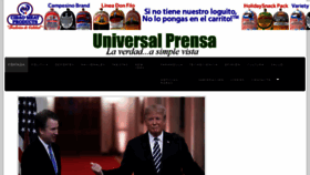 What Eluniversalprensa.com website looked like in 2018 (5 years ago)
