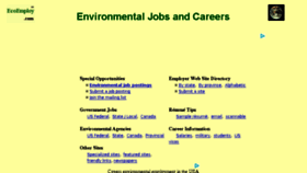 What Ecoemploy.com website looked like in 2018 (5 years ago)