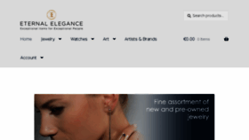 What Eternal-elegance.com website looked like in 2018 (5 years ago)