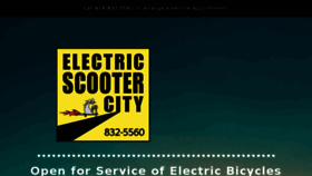 What Electricbicyclecity.com website looked like in 2018 (5 years ago)