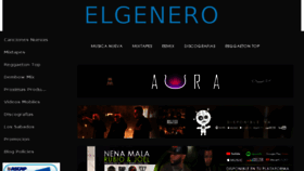 What Elgenero.com website looked like in 2018 (5 years ago)