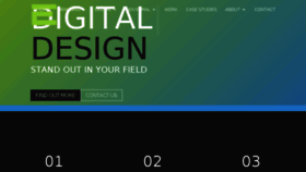 What Ergocreative.agency website looked like in 2018 (5 years ago)