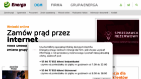 What Energa.pl website looked like in 2018 (5 years ago)