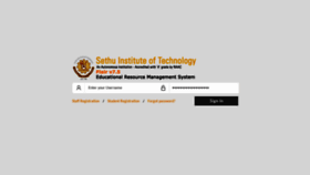 What Erms.sethu.ac.in website looked like in 2018 (5 years ago)