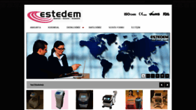 What Estedem.com website looked like in 2018 (5 years ago)