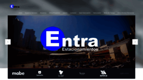 What Entraestacionamientos.com.mx website looked like in 2018 (5 years ago)