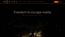 What Escapeportal.com.au website looked like in 2018 (5 years ago)