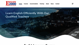 What English2000.com website looked like in 2018 (5 years ago)