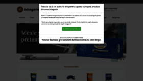 What E-tutungerie.ro website looked like in 2018 (6 years ago)