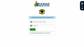 What Evv.ciudadeducativa.com website looked like in 2018 (5 years ago)