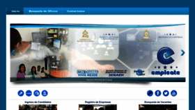 What Empleate.gob.hn website looked like in 2018 (6 years ago)