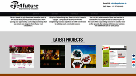 What Eye4future.in website looked like in 2018 (5 years ago)