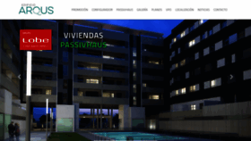 What Edificioarqus.com website looked like in 2018 (5 years ago)