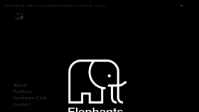 What Elephantsandventures.com website looked like in 2018 (5 years ago)