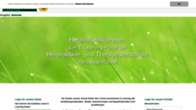 What Elearning-richter.de website looked like in 2018 (5 years ago)