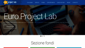 What Europrojectlab.com website looked like in 2018 (5 years ago)