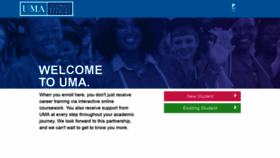 What Enrolluma.com website looked like in 2018 (5 years ago)