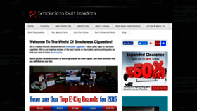 What Ecigsandcoupons.com website looked like in 2018 (5 years ago)