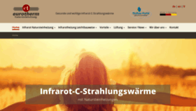 What Eurotherm-gmbh.de website looked like in 2018 (5 years ago)