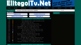 What Elitegoltv.net website looked like in 2018 (5 years ago)