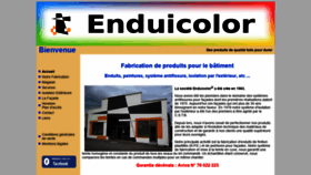 What Enduicolor.fr website looked like in 2018 (5 years ago)