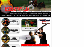 What Expresswaypark.com website looked like in 2018 (5 years ago)
