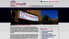 What Eclipsecpr.com website looked like in 2018 (5 years ago)