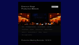 What Esproduction.org website looked like in 2018 (5 years ago)