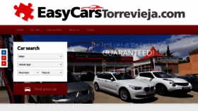 What Easycarstorrevieja.com website looked like in 2018 (5 years ago)
